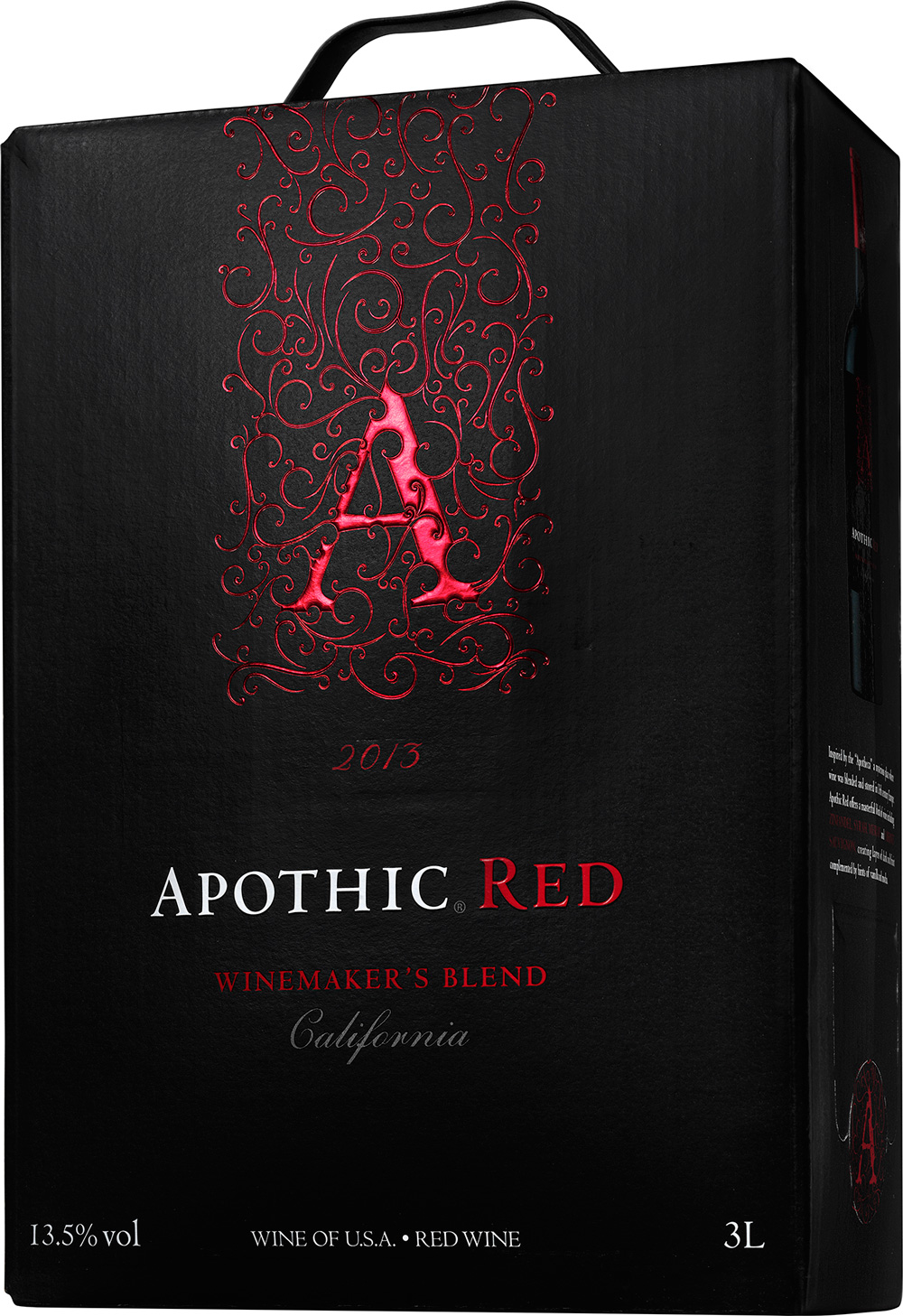apothic red bag in box