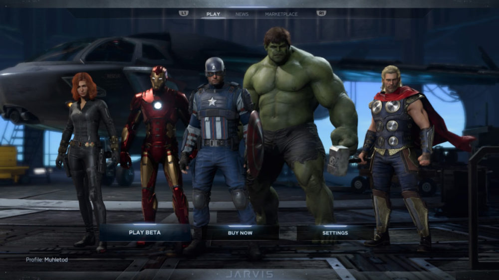Marvel´s Avengers - Square Enix - screenshot Playstation 4 - copyright 2020