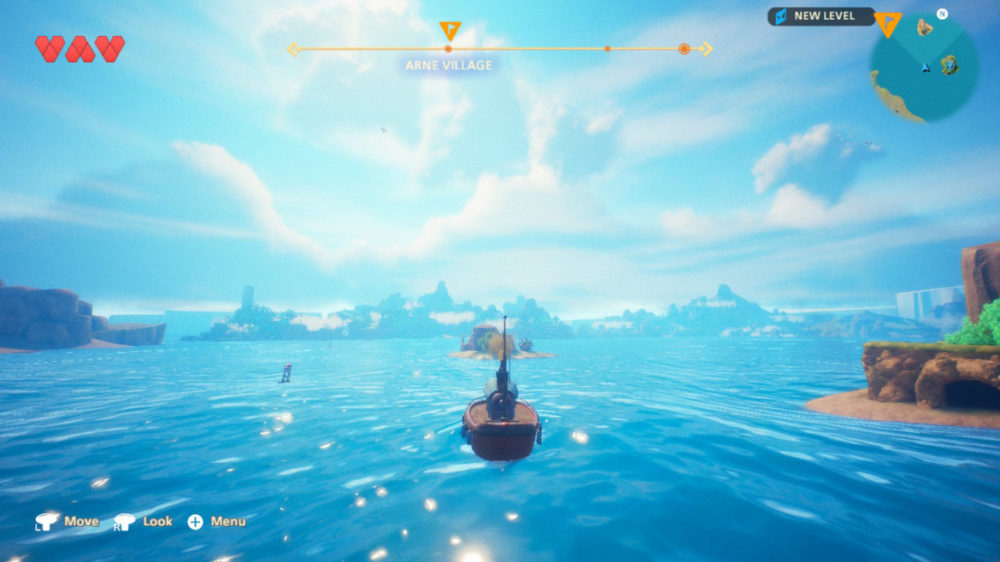 Oceanhorn 2: Knights of the lost Realm - Cornfox & Bros. copyright 2020 . screenshot Nintendo Switch