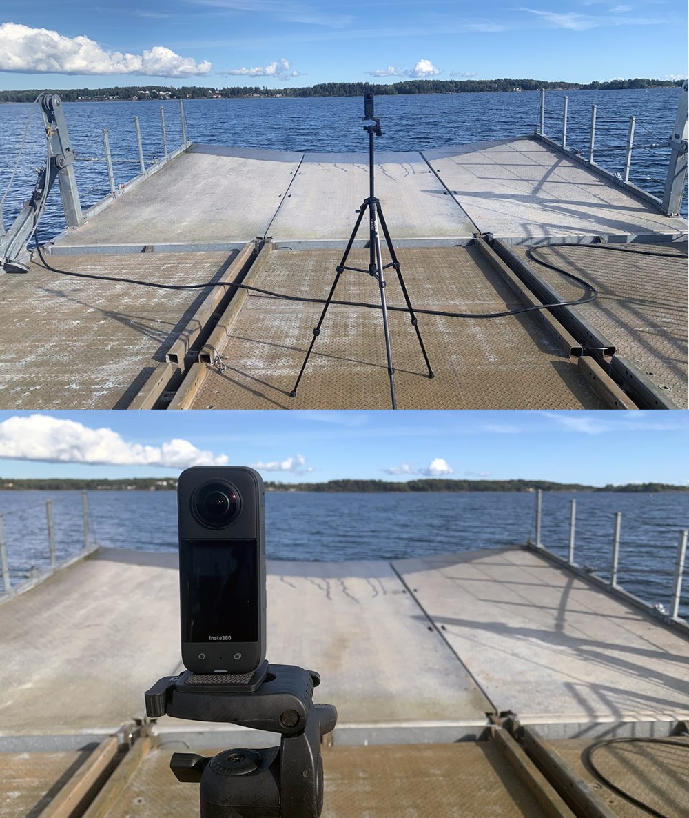 Foto: senses.se - Insta360 X3 - Pocket 360 Action Cam - In action
