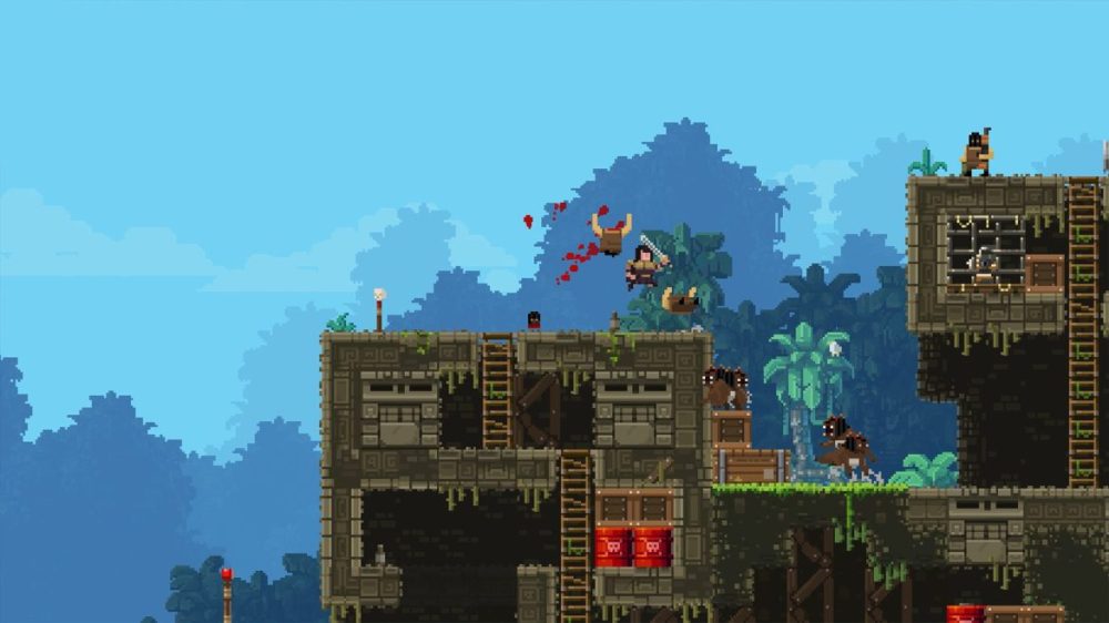 Foto: ©2015-2023 Devolver Digital - Broforce forever - off with their head!