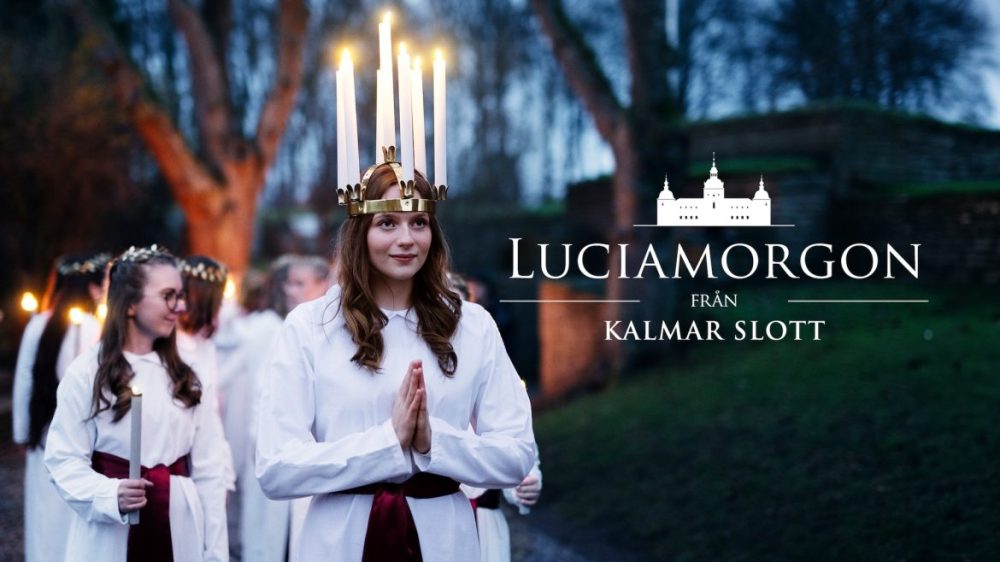 Luciamorgon från Kalmar Slott