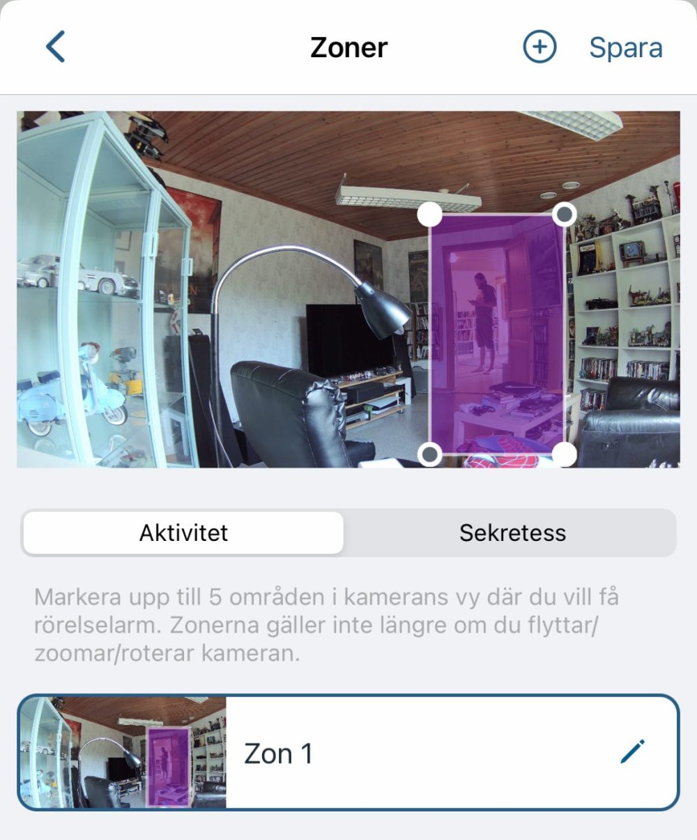 Foto: senses.se Essential Indoor Camera (2nd Generation) - Zoner