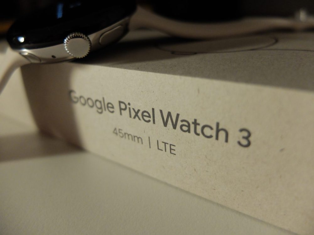 Pixel Watch 3 förpackning