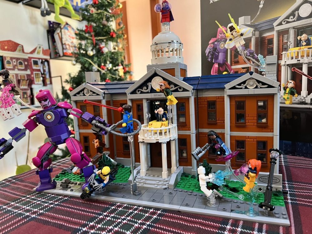 LEGO X-men mansion byggset