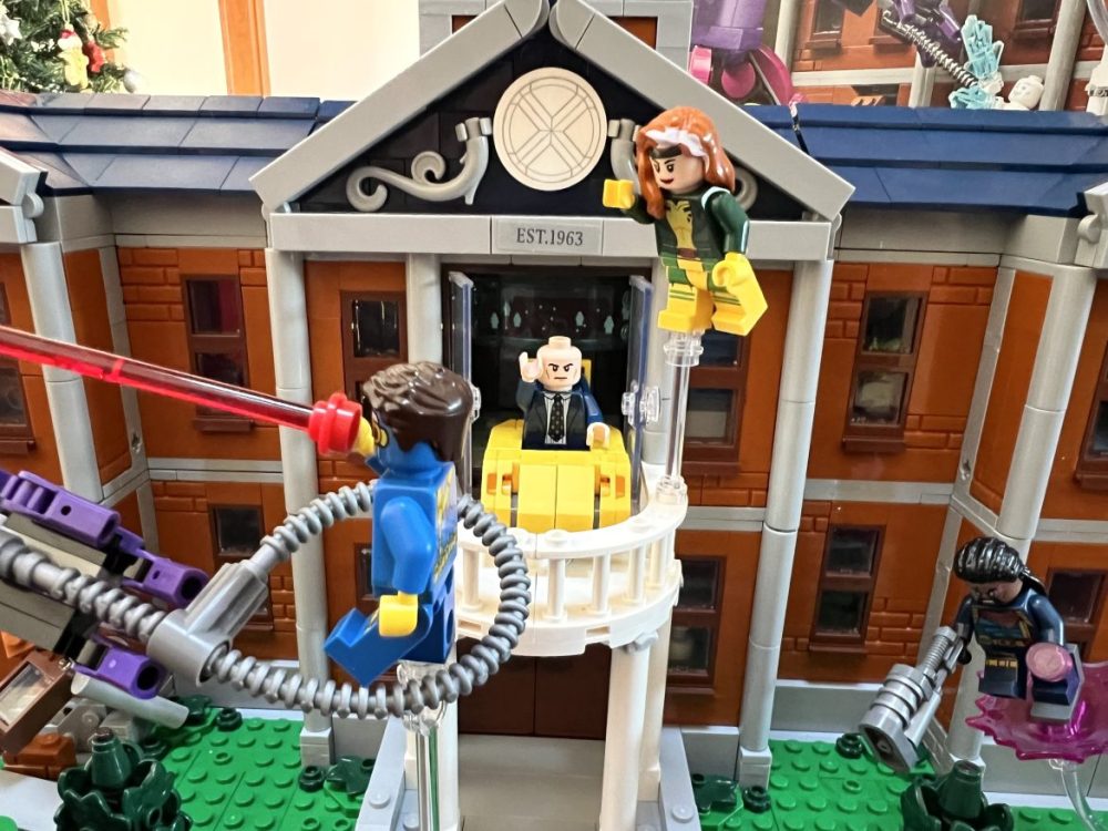 LEGO X-men mansion detaljer